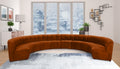 Limitless Modular Velvet 10 Piece Sectional