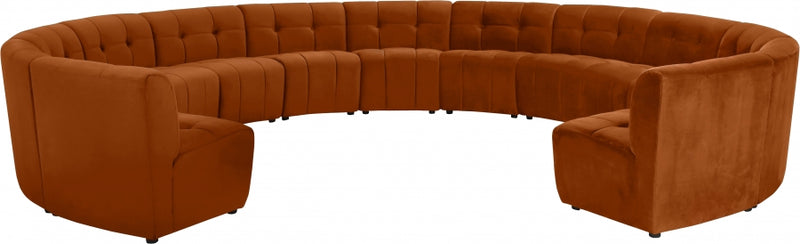 Limitless Modular Velvet 13 Piece Sectional