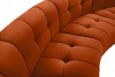 Limitless Modular Velvet 14 Piece Sectional