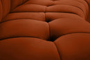 Limitless Modular Velvet 14 Piece Sectional