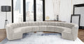 Limitless Modular Velvet 11 Piece Sectional