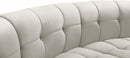 Limitless Modular Velvet 14 Piece Sectional