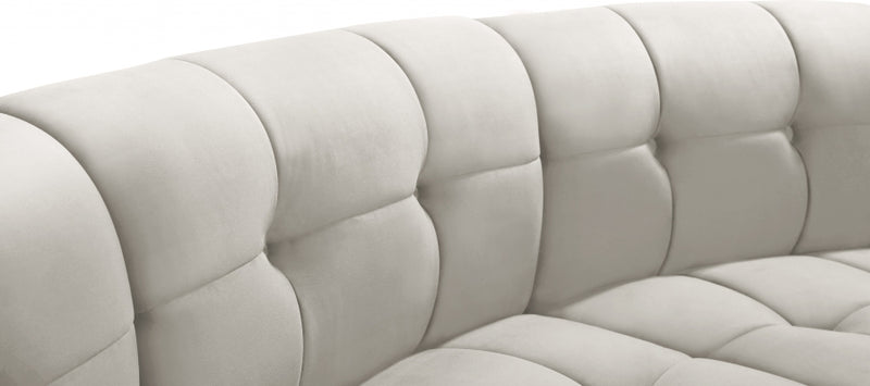 Limitless Modular Velvet 14 Piece Sectional