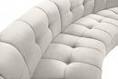Limitless Modular Velvet 14 Piece Sectional