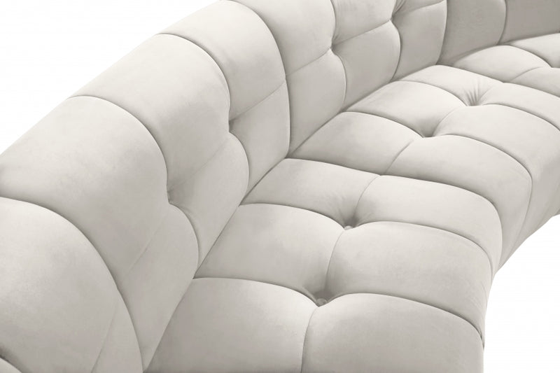 Limitless Modular Velvet 14 Piece Sectional