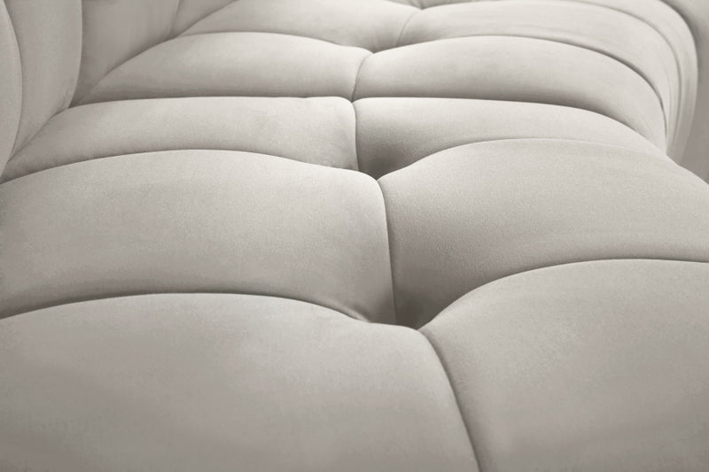 Limitless Modular Velvet 14 Piece Sectional