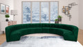 Limitless Modular Velvet 10 Piece Sectional