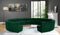 Limitless Modular Velvet 14 Piece Sectional
