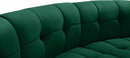 Limitless Modular Velvet 14 Piece Sectional
