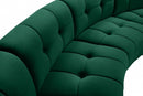 Limitless Modular Velvet 14 Piece Sectional