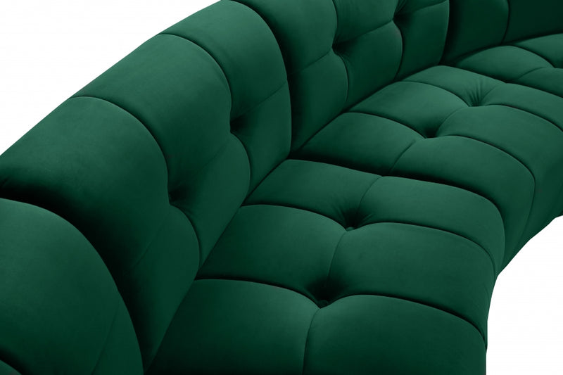 Limitless Modular Velvet 14 Piece Sectional