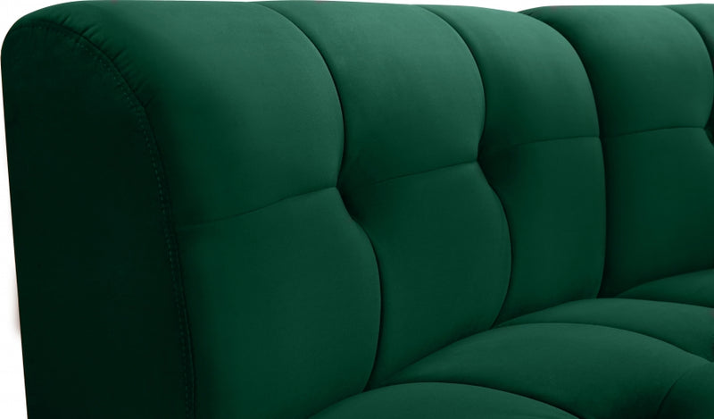 Limitless Modular Velvet 14 Piece Sectional