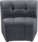 Limitless Modular Velvet Chair