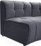 Limitless Modular Velvet 8 Piece Sectional