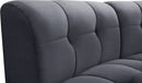 Limitless Modular Velvet 14 Piece Sectional