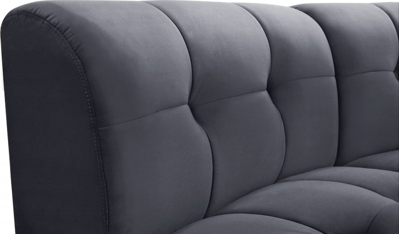 Limitless Modular Velvet 14 Piece Sectional