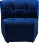 Limitless Modular Velvet Chair