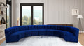 Limitless Modular Velvet 9 Piece Sectional