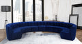 Limitless Modular Velvet 11 Piece Sectional