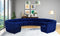 Limitless Modular Velvet 13 Piece Sectional