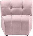 Limitless Modular Velvet Chair