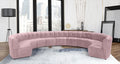 Limitless Modular Velvet 11 Piece Sectional