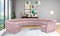 Limitless Modular Velvet 13 Piece Sectional