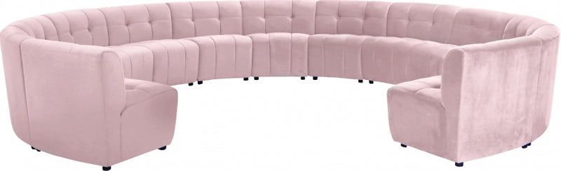 Limitless Modular Velvet 13 Piece Sectional