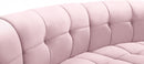 Limitless Modular Velvet 14 Piece Sectional