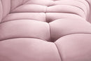 Limitless Modular Velvet 14 Piece Sectional