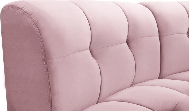 Limitless Modular Velvet 14 Piece Sectional