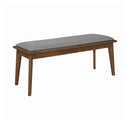 Alfredo Grey Dining Bench