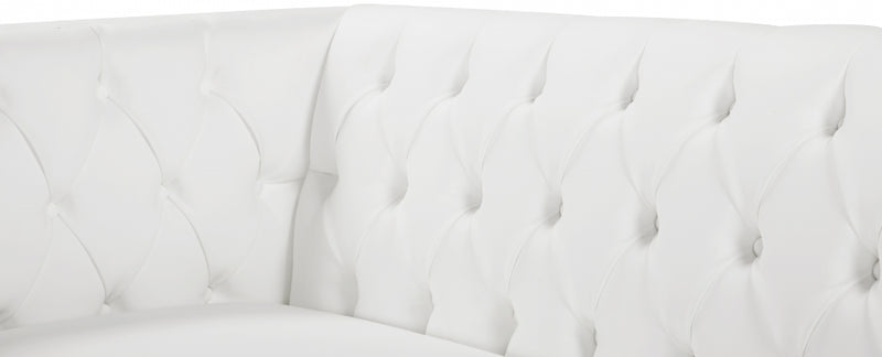 Michelle Faux Leather Sofa