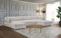 Gwen Velvet 3 Piece Sectional