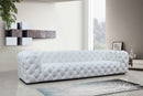Divani Casa Dexter - Transitional White Full Italian Leather Sofa