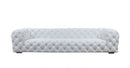 Divani Casa Dexter - Transitional White Full Italian Leather Sofa