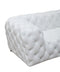 Divani Casa Dexter - Transitional White Full Italian Leather Sofa