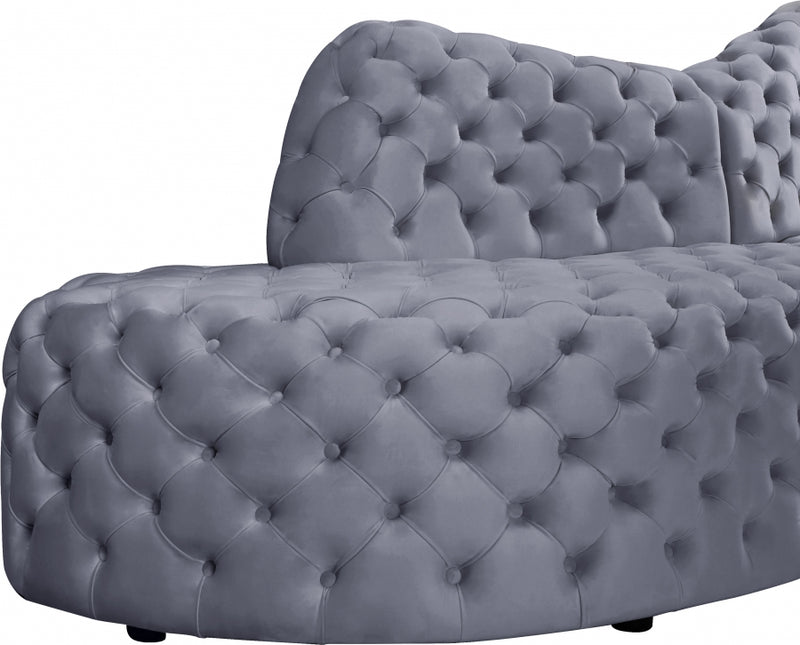 Royal Velvet 2 Piece Sectional