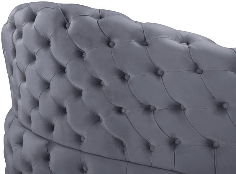 Royal Velvet 2 Piece Sectional