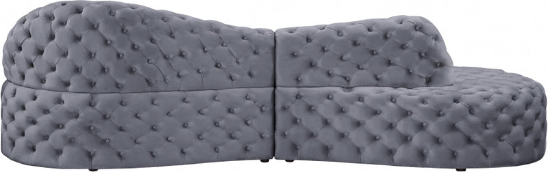 Royal Velvet 2 Piece Sectional