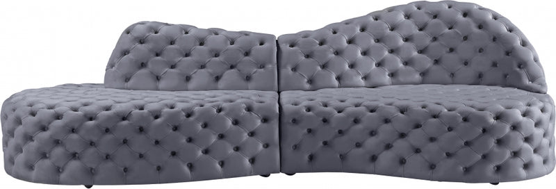 Royal Velvet 2 Piece Sectional
