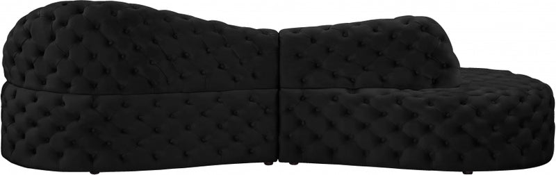 Royal Velvet 2 Piece Sectional