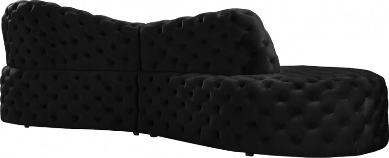 Royal Velvet 2 Piece Sectional