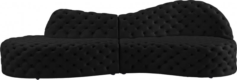 Royal Velvet 2 Piece Sectional
