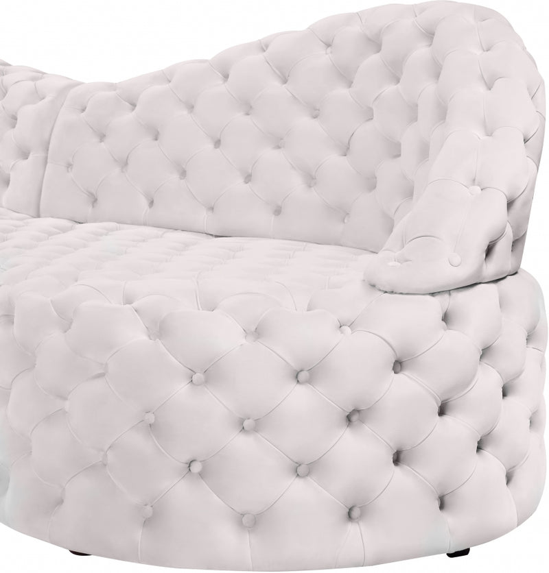 Royal Velvet 2 Piece Sectional