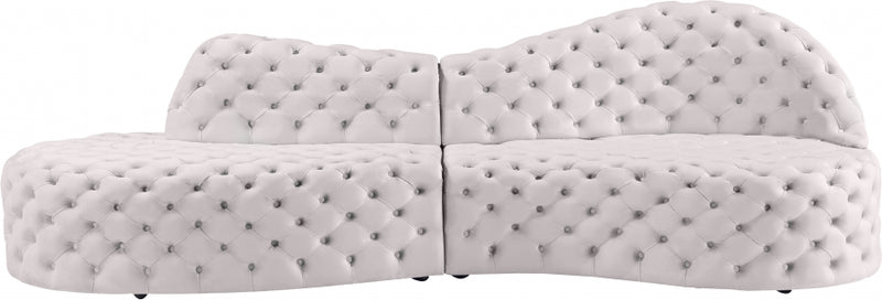 Royal Velvet 2 Piece Sectional