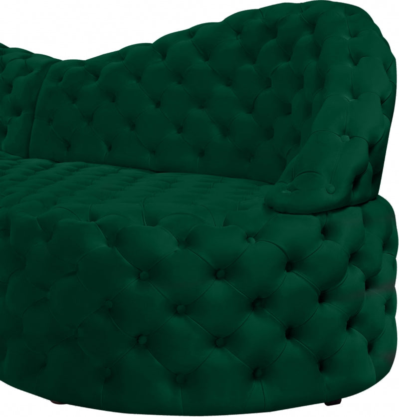 Royal Velvet 2 Piece Sectional