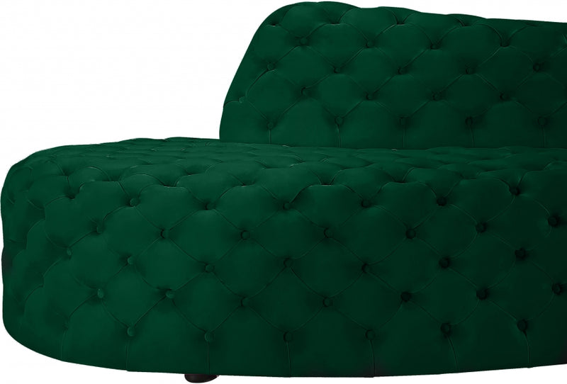 Royal Velvet 2 Piece Sectional