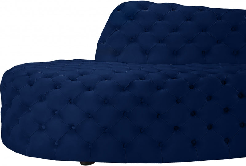 Royal Velvet 2 Piece Sectional