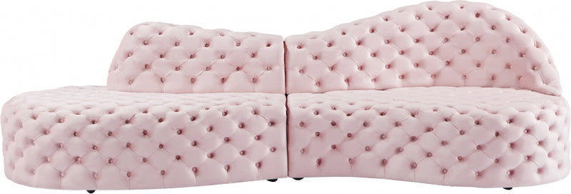 Royal Velvet 2 Piece Sectional